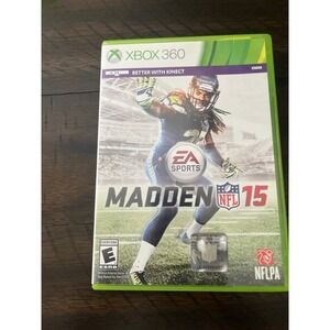 Madden NFL 15 Xbox 360 EA Sports Football Video Game Richard Sherman Cover